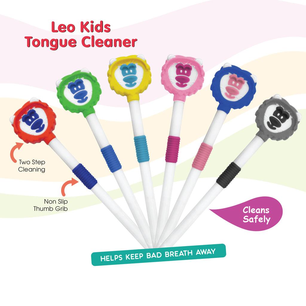 Leo Kids Tongue Cleaner,