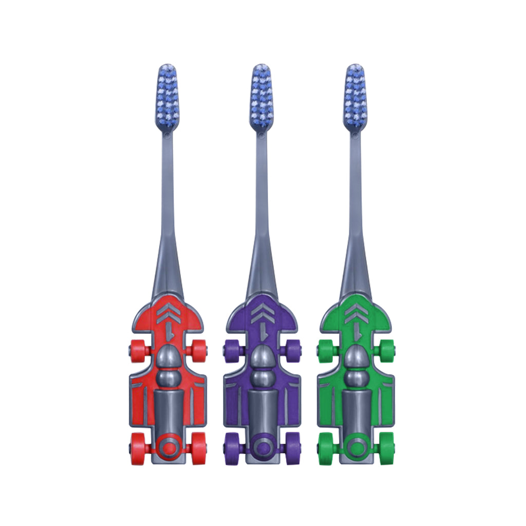 Kids Tooth Brush Soft Bristles 3pc multicolor