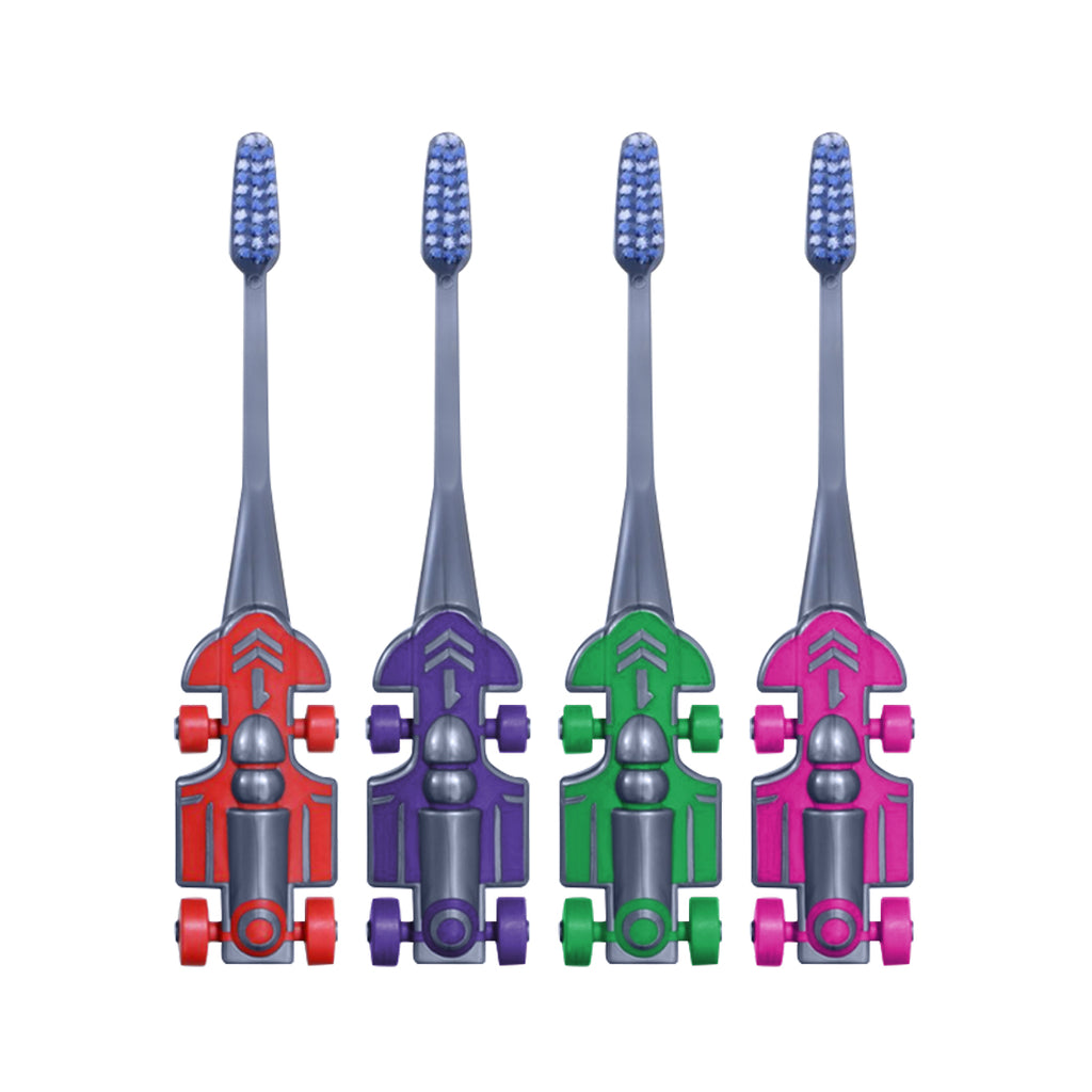 Tooth Brush Soft Bristles 4pc multicolor