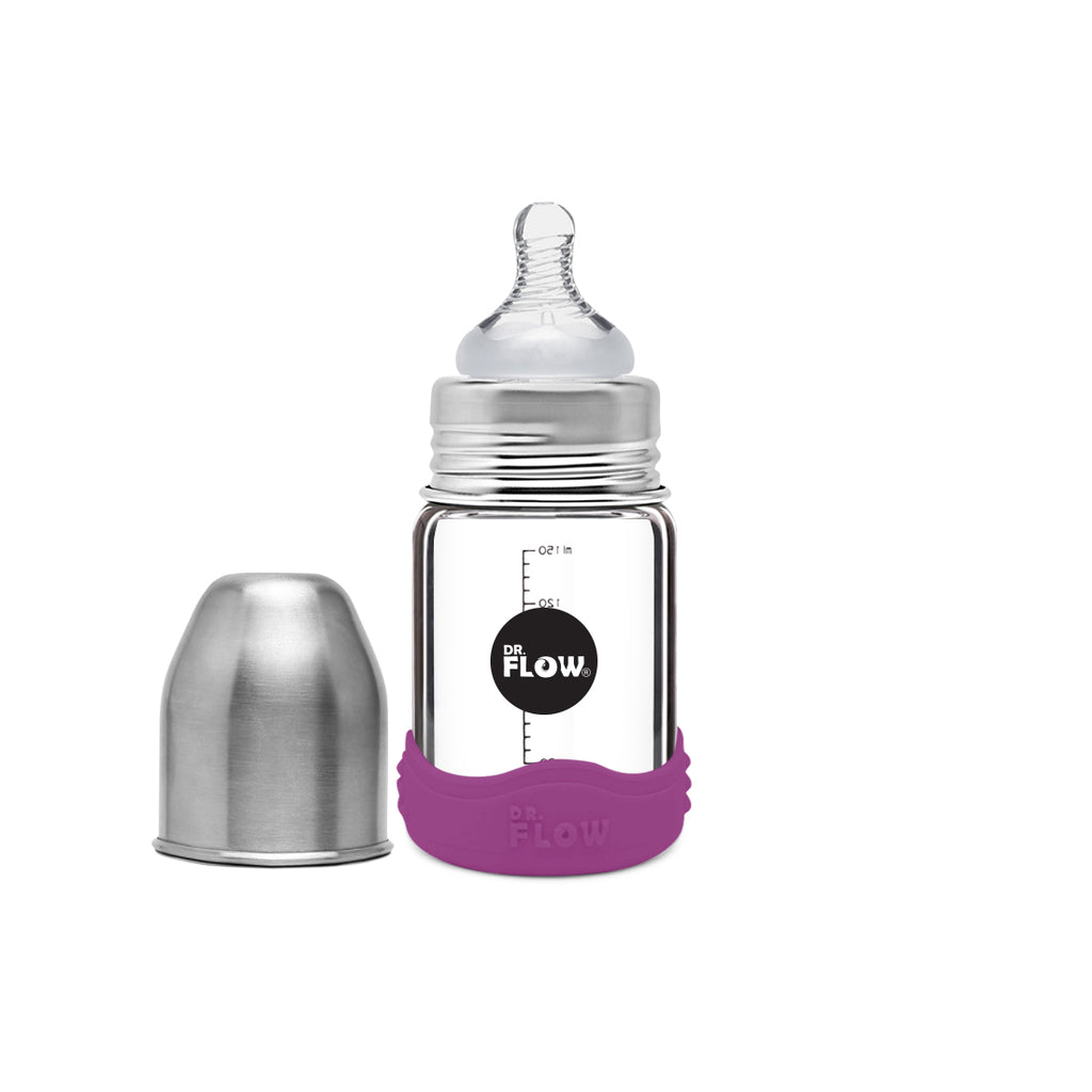 Baby Glass Feeding Bottle 150ml