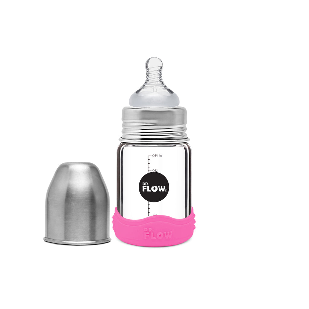 Baby Glass Feeding Bottle 150ml
