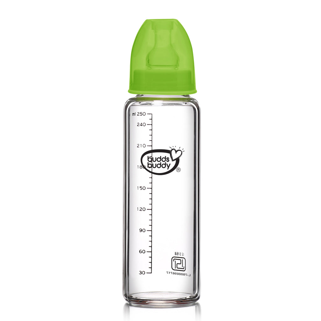 Glass Baby Feeding Bottle - 250ml