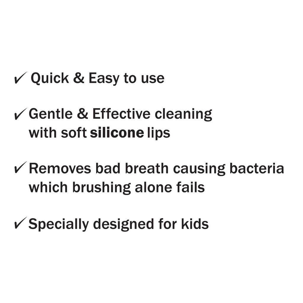 Luxe Kids Tongue Cleaner, Multicolor