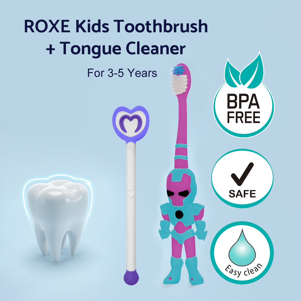 ROXE Kids Toothbrush 1pc Blue