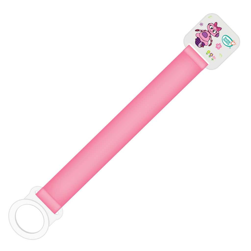 pacifier clip pink