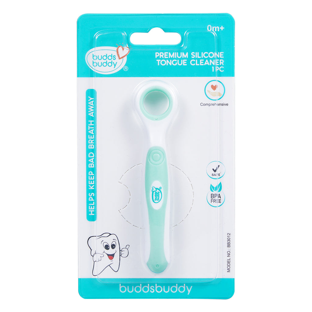 Combo of RACER Kids Tooth Brush and Silicone Tongue Cleaner