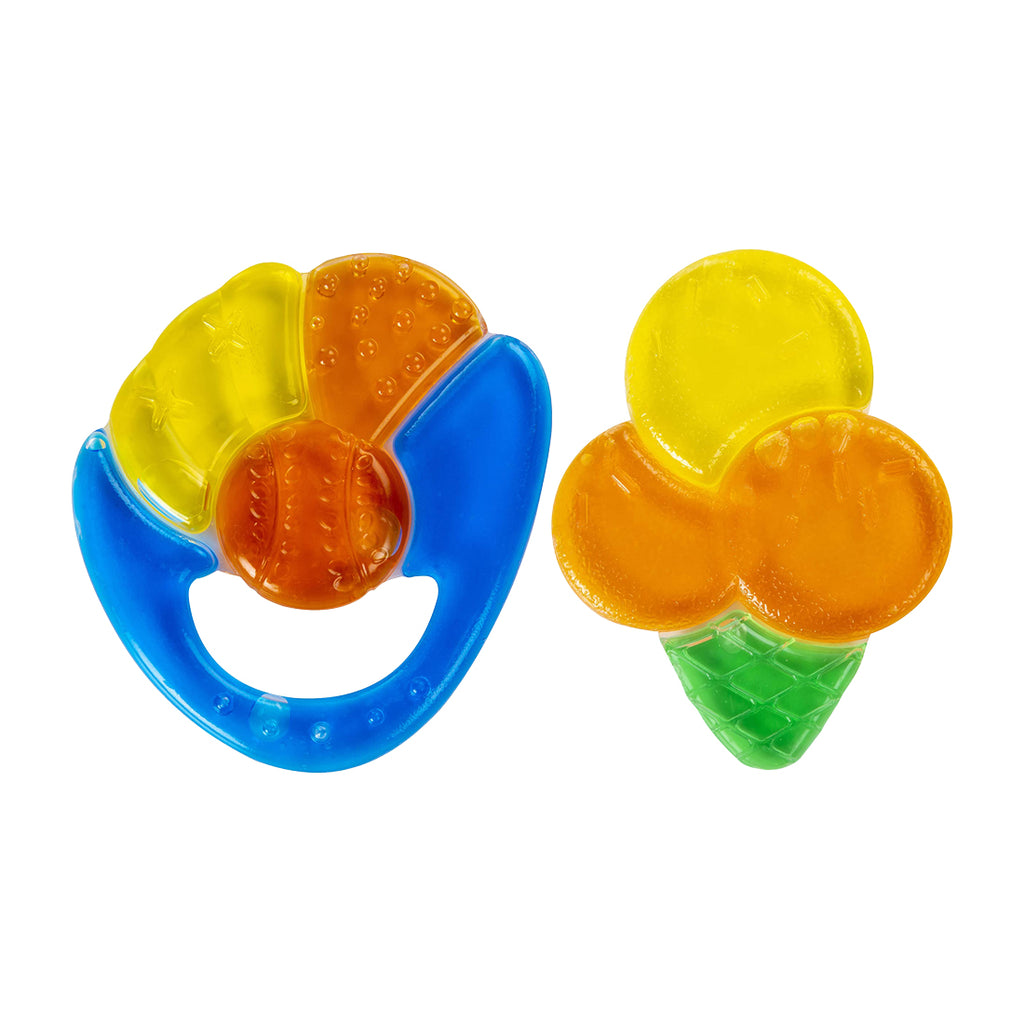 Three Colour Water Teether, Multicolor