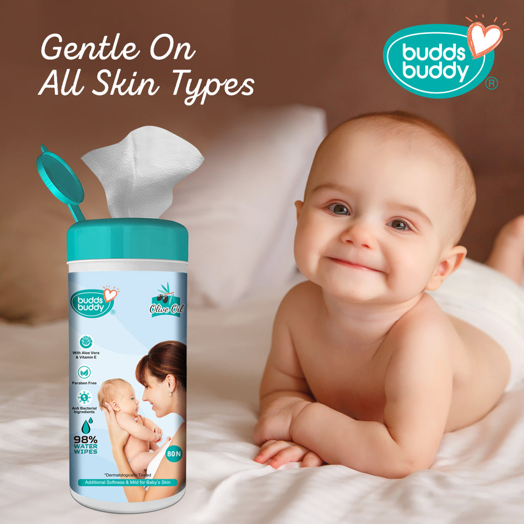 Olive Oil Babycare Canister