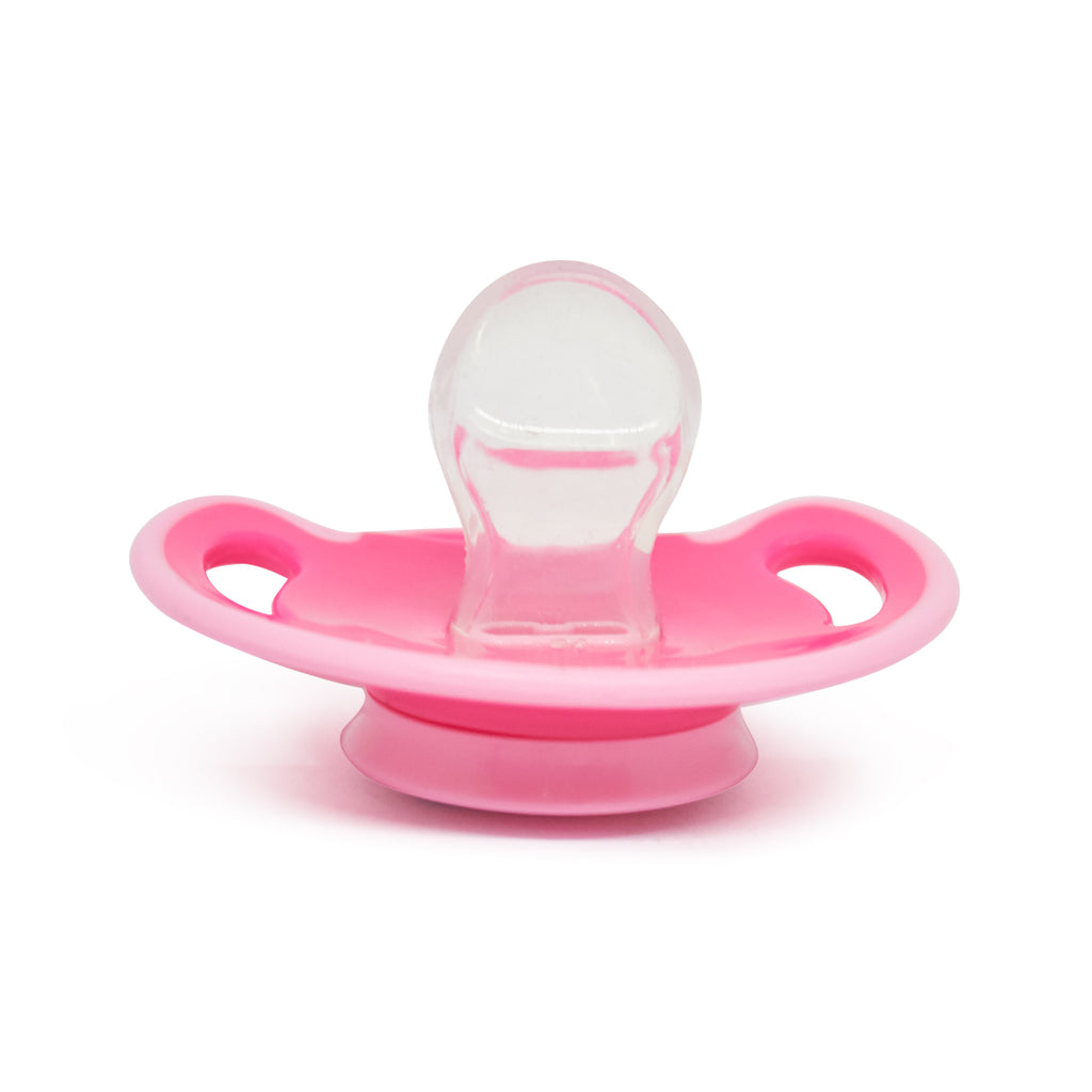 Pacifier with Ribbon & Clip