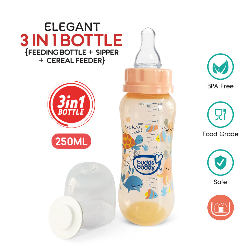 3In1 Elegant Feeding Bottle - 125ml