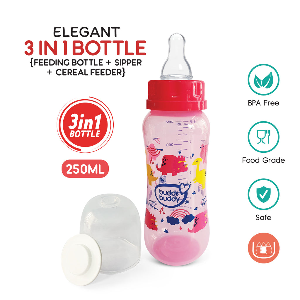 3In1 Elegant Feeding Bottle - 125ml