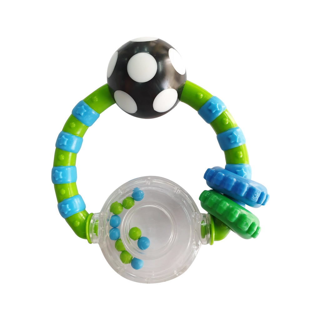 Ring Rattle 1Pc green