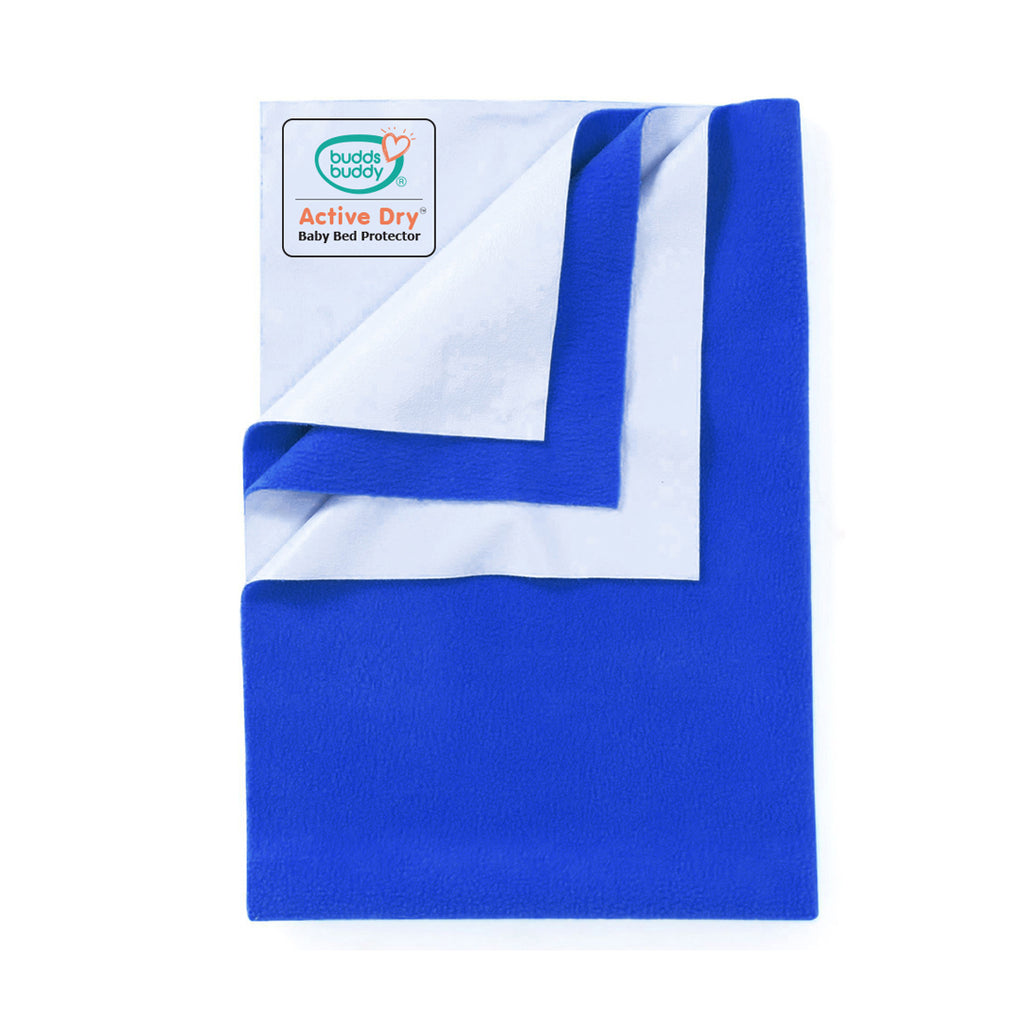 Blue Baby Bed Protector (M)
