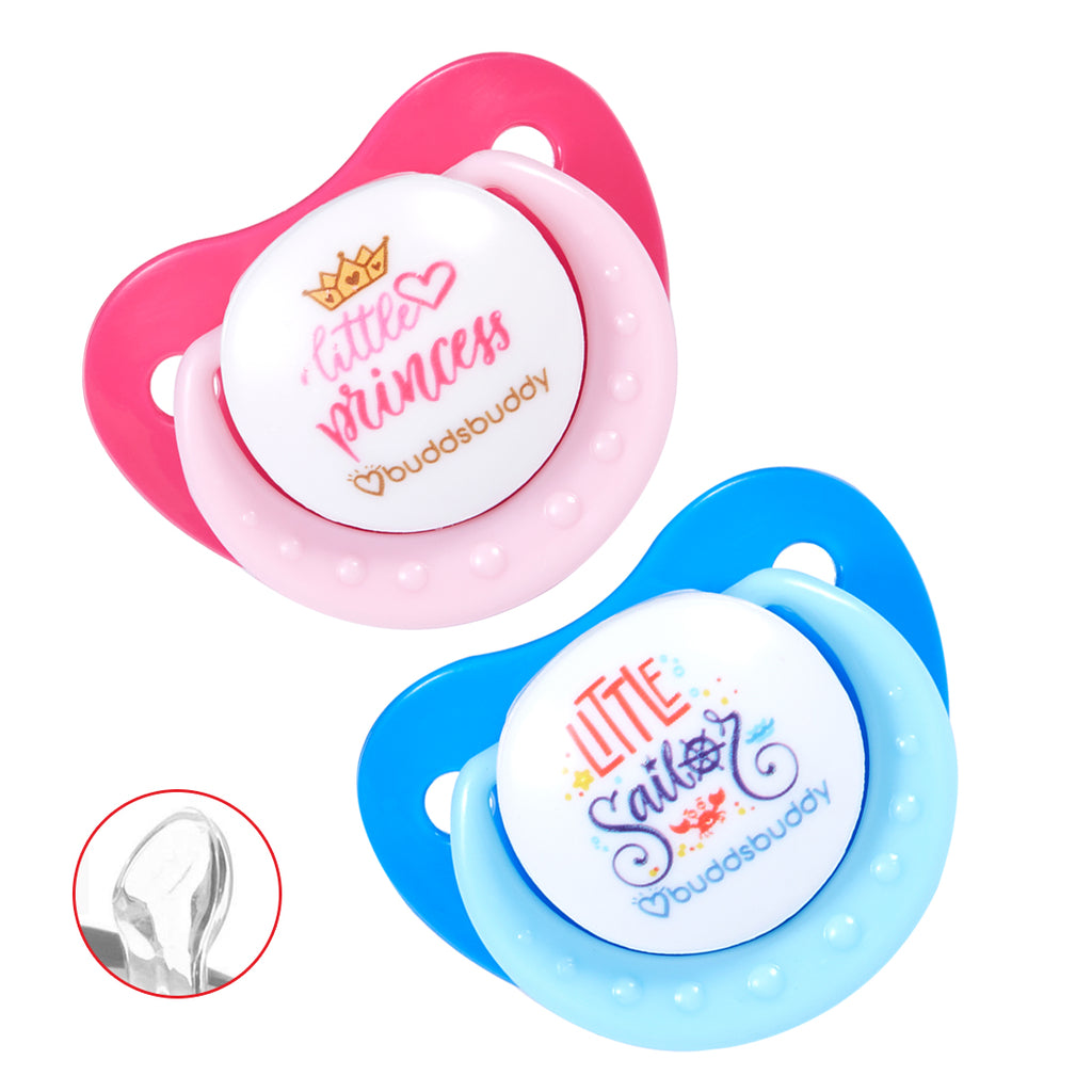 Ruby Pacifier With Protection Cap 2Pcs