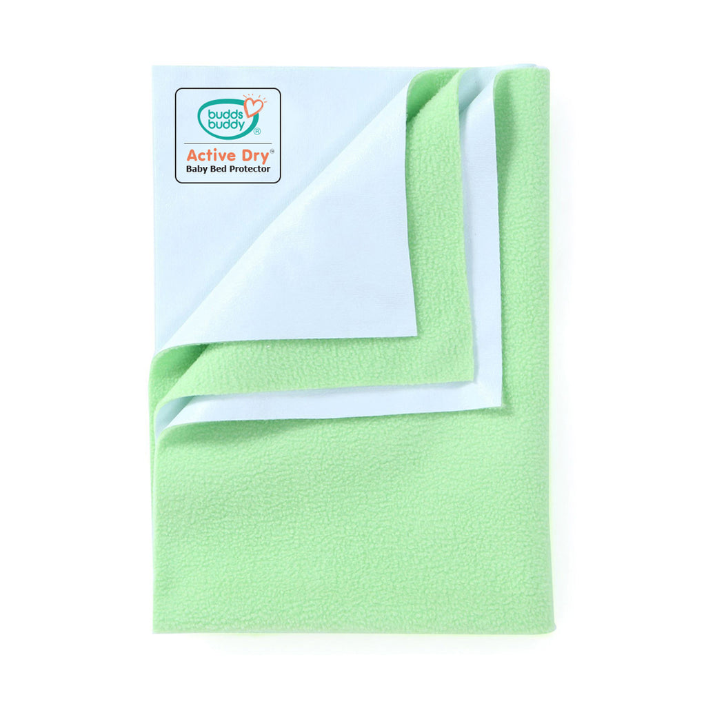 Active Dry Baby Bed sheet green